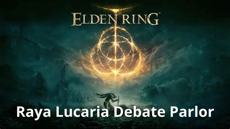 Debate Parlor Walkthrough