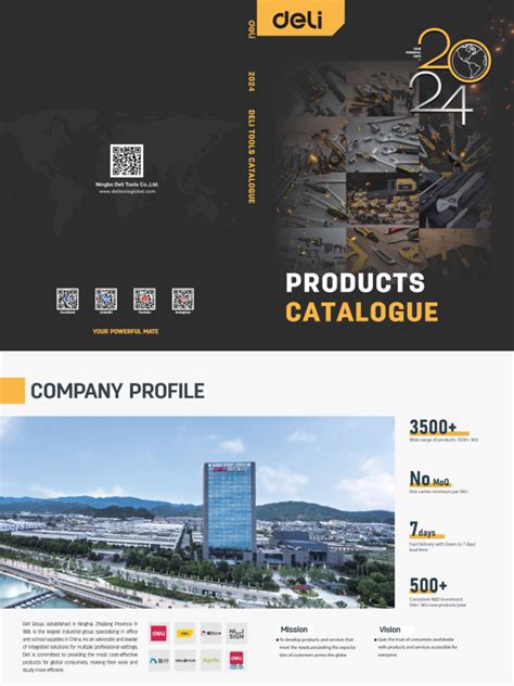 Deli Tools Catalogue