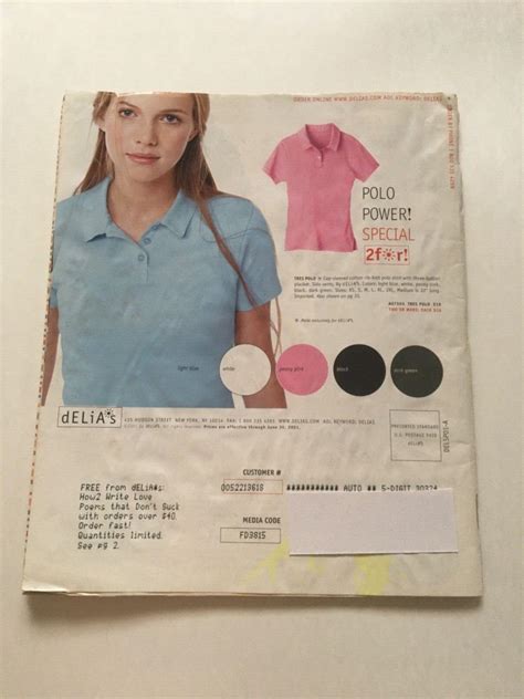 Delias Catalog 2001