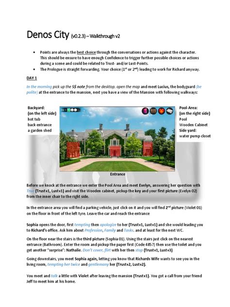 Denos City Walkthrough