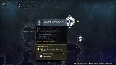 Destiny 2 Deep Stone Crypt Raid Walkthrough