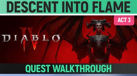 Diablo 4 Walkthrough Act 3