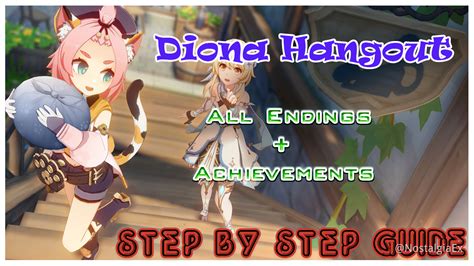 Diona Hangout Walkthrough