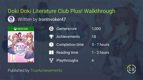 Doki Doki Walkthrough