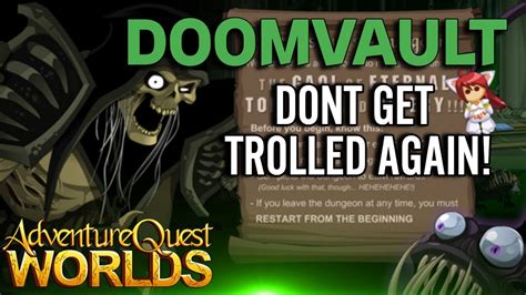Doomvault Aqw Walkthrough