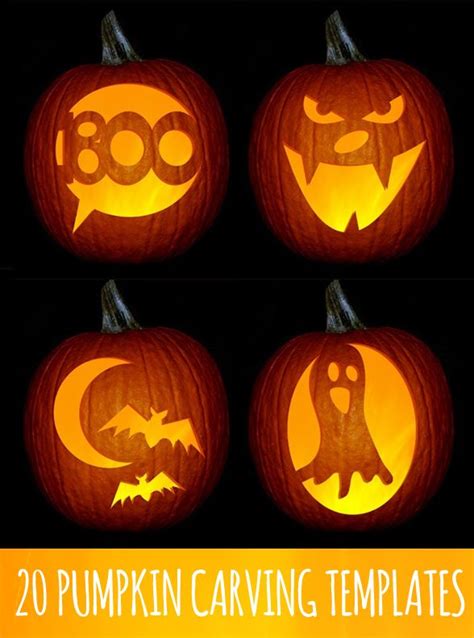 Easy Pumpkin Designs Templates