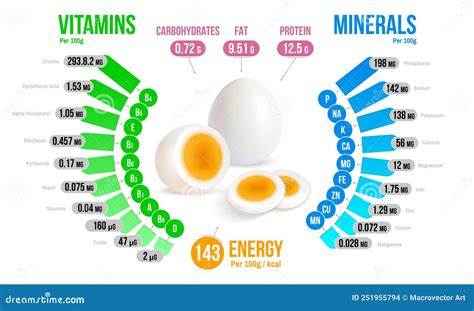 Egg Vitamin Chart