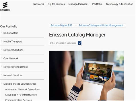 Ericsson Catalog Manager