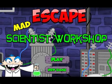 Escape Mad Scientist Workshop Walkthrough