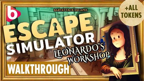 Escape Simulator Leonardo S Workshop Walkthrough