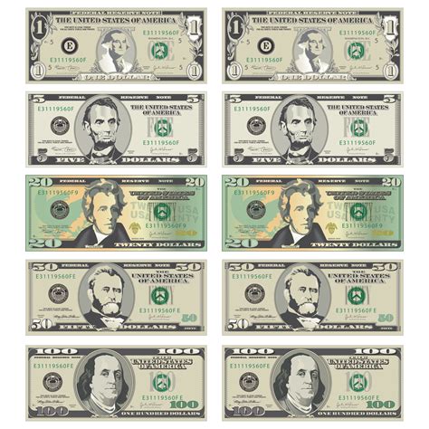 Fake Printable Money Template
