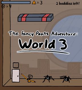 Fancy Pants World 3 Walkthrough
