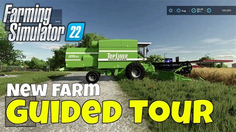 Farming Simulator 22 Guided Tour Walkthrough