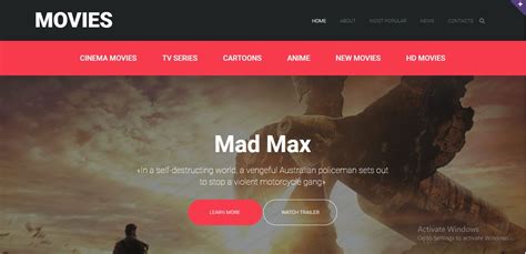 Film Website Template
