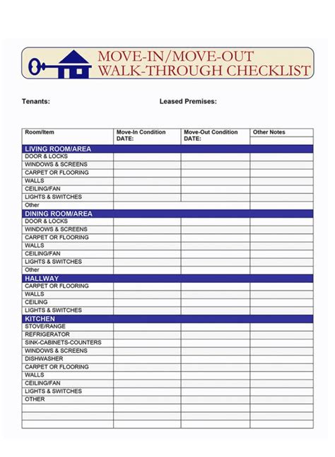 Final Walkthrough Rental