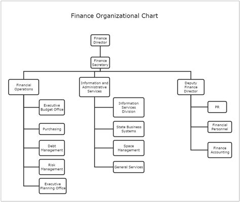 Finance Department Org Chart