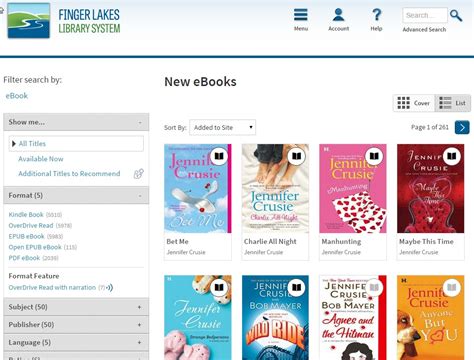 Finger Lakes Library Catalog