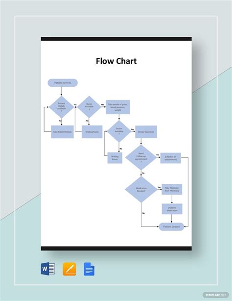 Flow Chart Template On Word