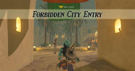 Forbidden City Entry Walkthrough