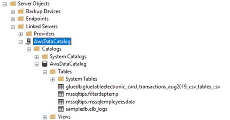 Force Sql Server To Refresh Linked Server Catalogs