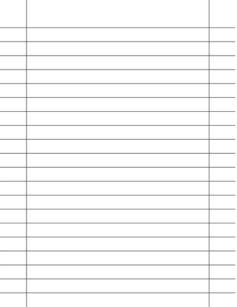 Free Notebook Paper Printable