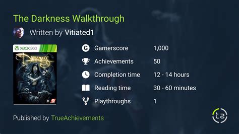 From The Darkness Walkthrough