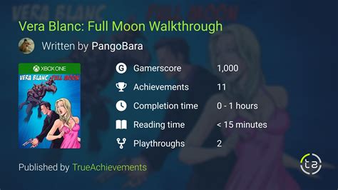 Full Moon Walkthrough Game