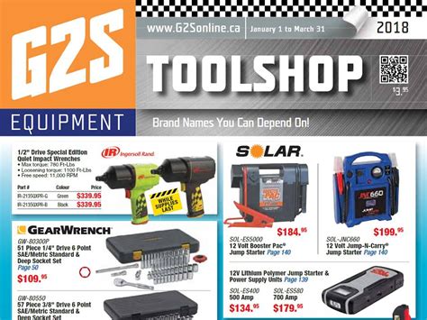 G2s Tools Catalogue
