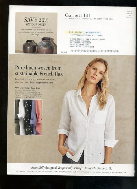 Garnet Hill Spring Catalog