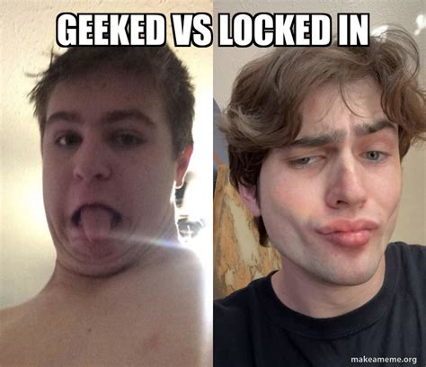 Geeked Vs Locked In Template