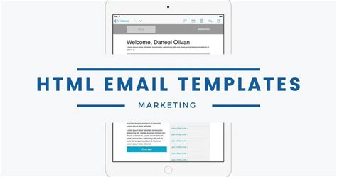 Generate Html Email Template