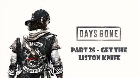 Get The Liston Knife Walkthrough