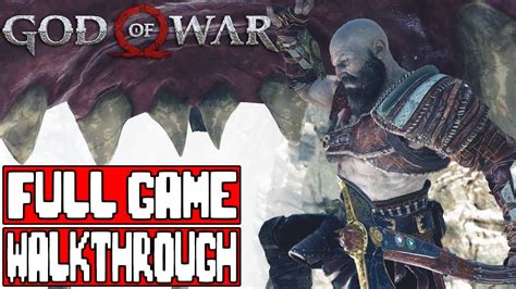 God Of War 4 Walkthrough Complete Game