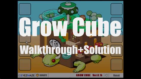 Grow Cube Secret Ending Walkthrough