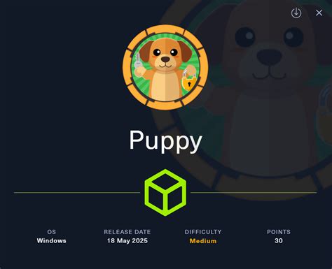 Hackthebox Puppy Walkthrough
