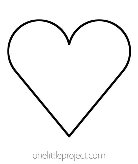 Heart Stencil Printable Free
