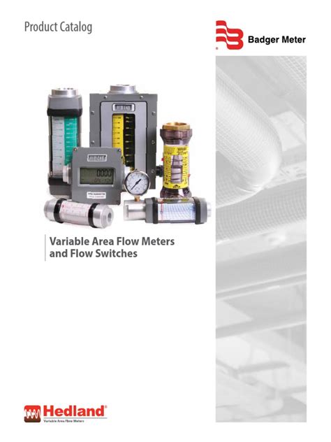 Hedland Flow Meter Catalog