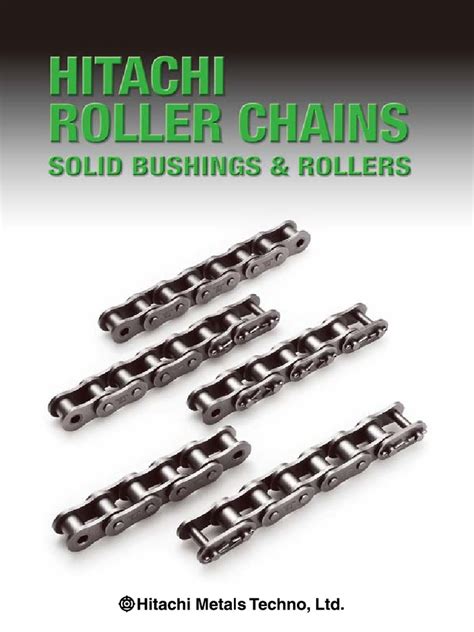 Hitachi Roller Chain Catalogue