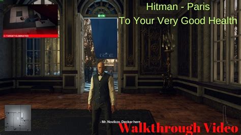 Hitman Paris Walkthrough