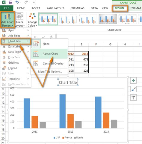 How To Add A Chart In Excel