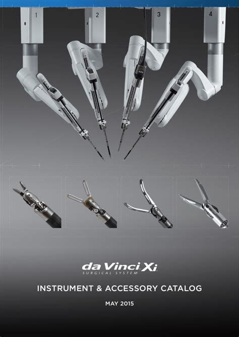 Intuitive Surgical Instrument Catalog
