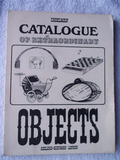 Jacques Carelman Catalogue Of Extraordinary Objects