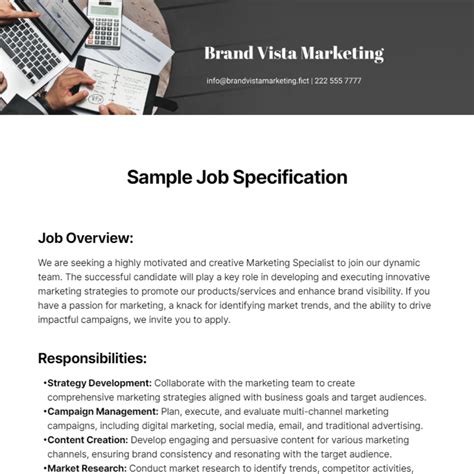 Job Spec Template