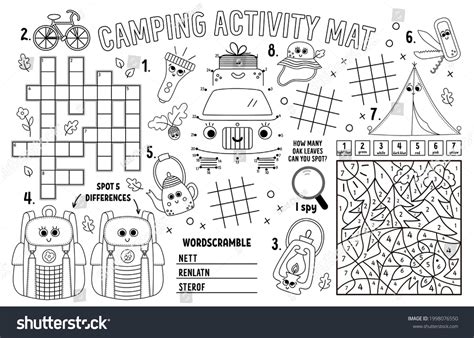 Kids Printable Activity Pages