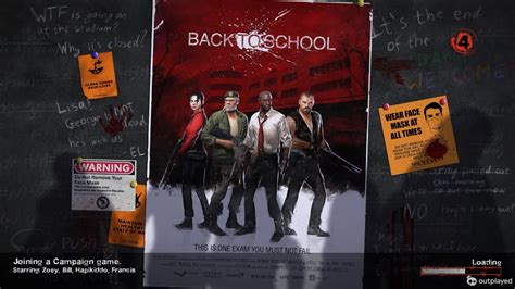 Left 4 Dead 2 Back To School Walkthrough