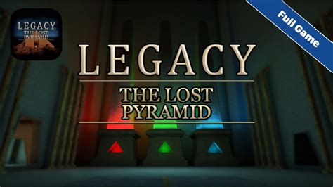 Legacy The Lost Pyramid Walkthrough Appunwrapper