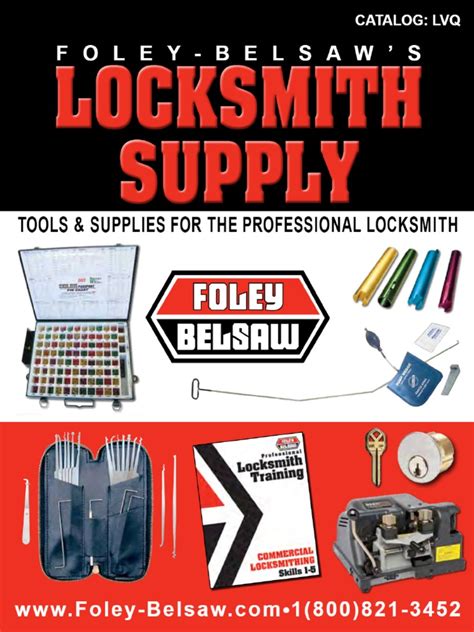 Locksmith Supply Catalog