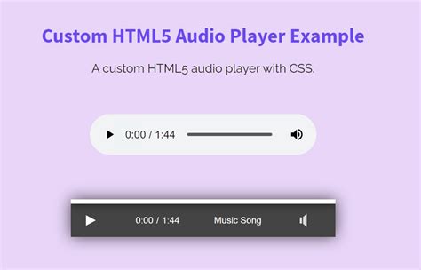 Make A Html Audio Catalog And Collections