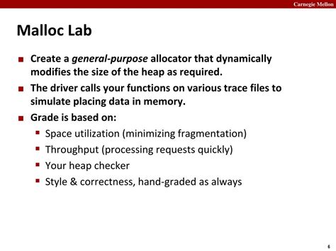 Malloc Lab Walkthrough