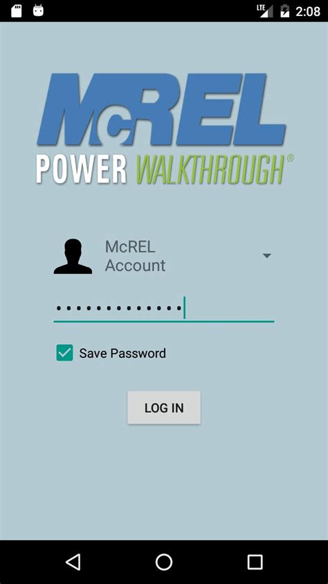 Mcrel Walkthrough Login